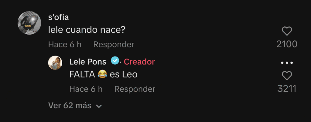 lele pons fecha de parto